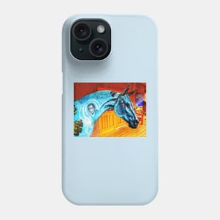 Blue Horse Phone Case