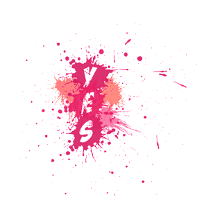 YES Splash | Pink Version T-Shirt