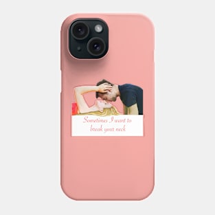 Marriage - a Love & Hate relationship - funny Valentines day gift Phone Case