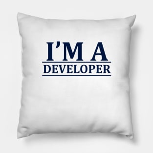 I'm a Developer Pillow