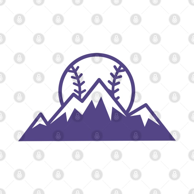 Colorado Rockies 4 by Buck Tee by Buck Tee