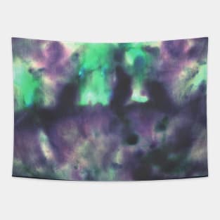 Neon Green Ice Tie-Dye Tapestry