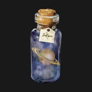 Saturn in a Bottle T-Shirt