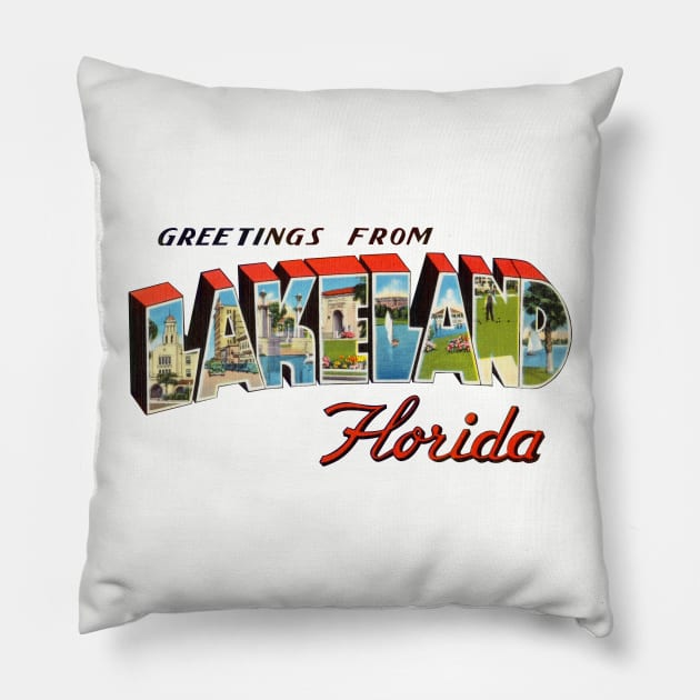 Greetings from Lakeland Pillow by reapolo