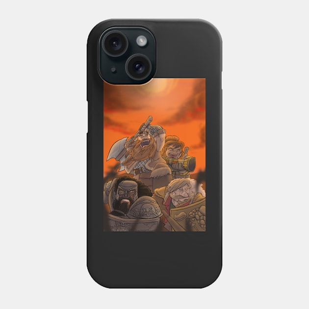 Dwarven Mercenaries Phone Case by itsmidnight