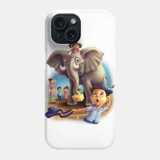 Little Girl's Elephant Pet Phone Case