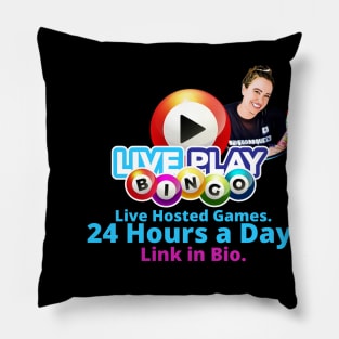 Live Play Bingo Pillow