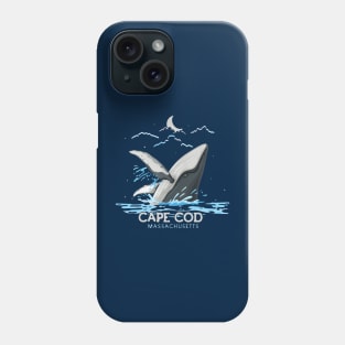 Cape Cod Massachusetts Whale Watching Humpback Whale Phone Case