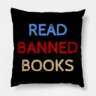 Read Banned Books - Funny Quotes Pillow