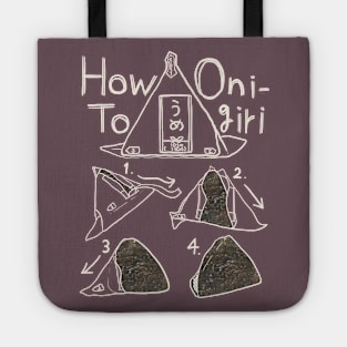 How To Onigiri Tote