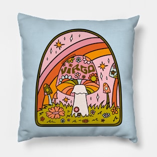 Virgo Mushroom Pillow