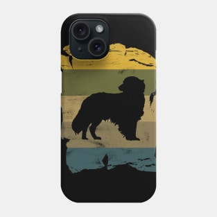 Kooikerhondje Distressed Vintage Retro Silhouette Phone Case