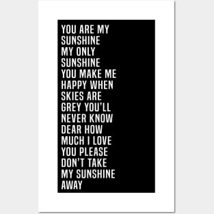 You are my sunshine lyrics  iPad Case & Skin for Sale by Inktown