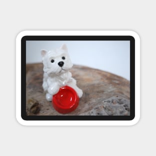 Westie figurine Magnet