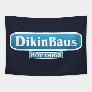 DikinBaus Hot Dogs Tapestry