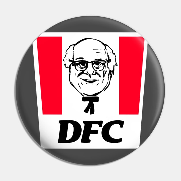 Danny DeVito Fried Chicken Pin by Harley Warren