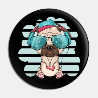 Cute little Pug Dog Pin