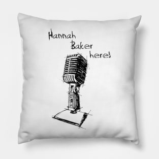 Hannah Baker Here - 13 Reasons Why Pillow