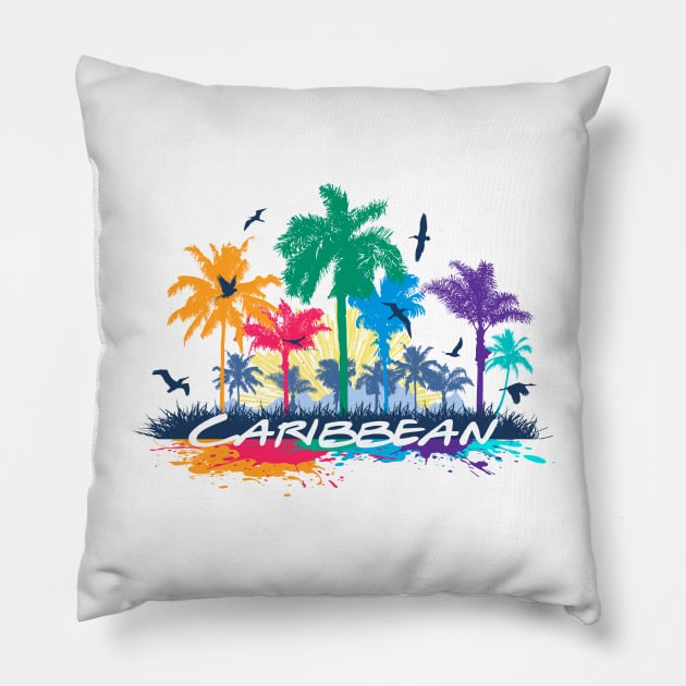 Caribbean Pillow by Artizan