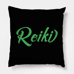 Reiki - Green Heart Chakra Pillow