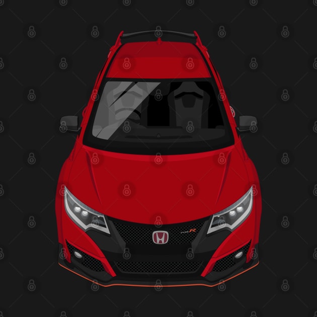 Civic Type R 10th gen 2015-2017 - Red by jdmart