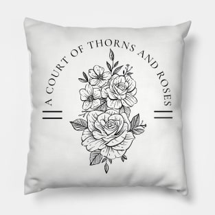 ACOTAR and Roses Pillow