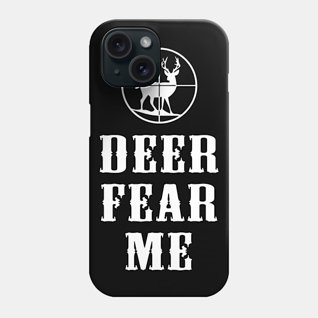 Deer Fear Me Phone Case by produdesign