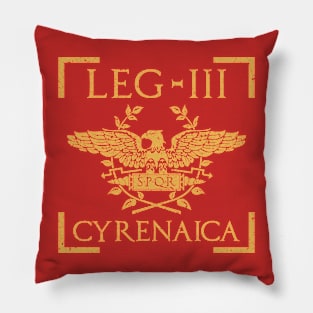 Legio III Cyrenaica SPQR Roman Legion Pillow