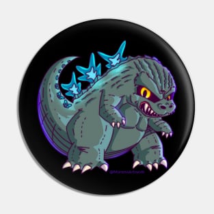 King of the Cute Monsters Pin