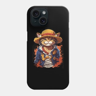 Luffy Cat Phone Case