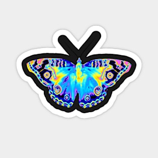 Vibrant Butterfly Magnet