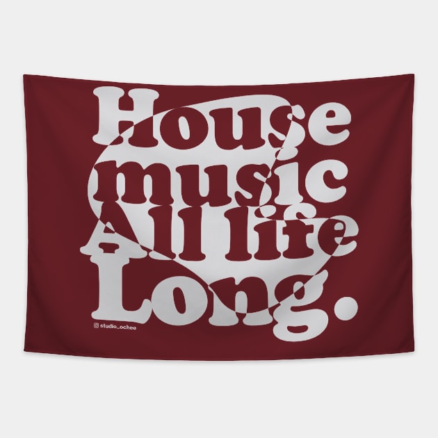 House music all life long 1.1 Tapestry by Jay_Kreative