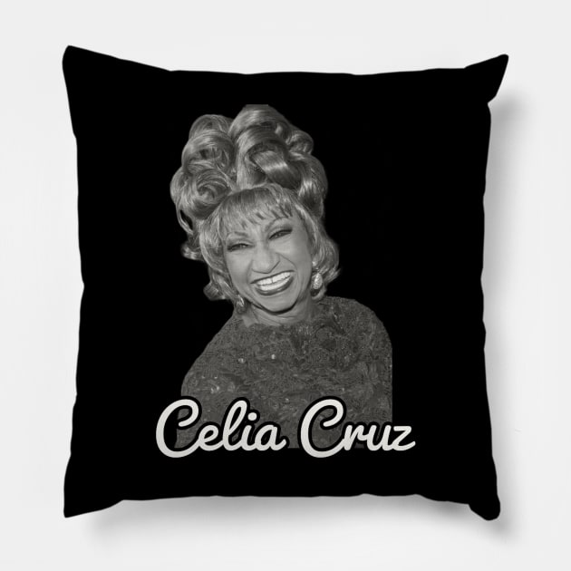 Celia Cruz / 1925 Pillow by Nakscil