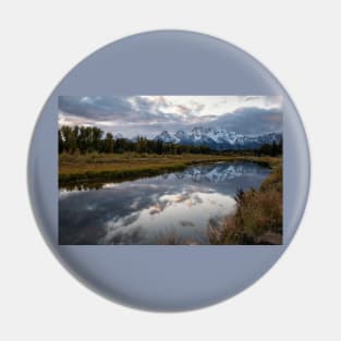 Teton Sunset Pin