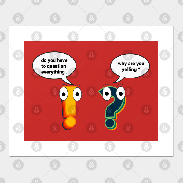 Punctuation conversation - Funny Grammar Geek - Punctuation - Posters and Art Prints | TeePublic Punctuation conversation - Funny Grammar Geek - Punctuation - Posters and Art Prints | TeePublic