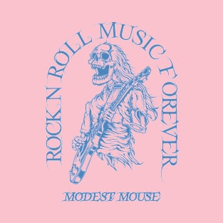 Modest Mouse /// Skeleton Guitar Player T-Shirt