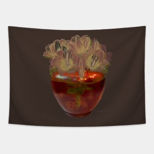 Lily in Vase Tapestry