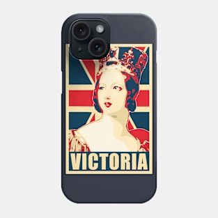 Queen Victoria Union Jack Propaganda Phone Case