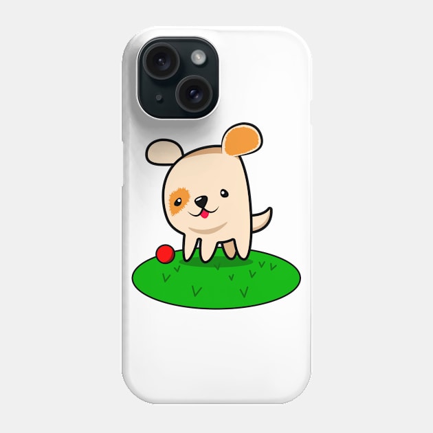 Playful Dog. Phone Case by LeonLedesma