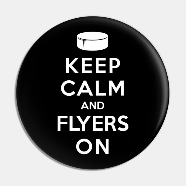 Keep Calm and Flyers On Pin by jwarren613