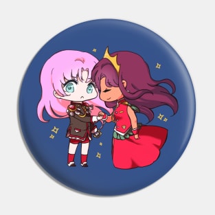 Utena and Anthy Pin