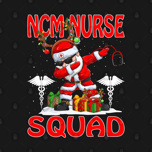 Christmas Ncm Nurse Squad Reindeer Pajama Dabing Santa by intelus