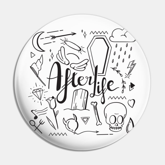 Afterlife Pin by flasix
