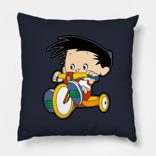 Bobby On His Bike Pillow