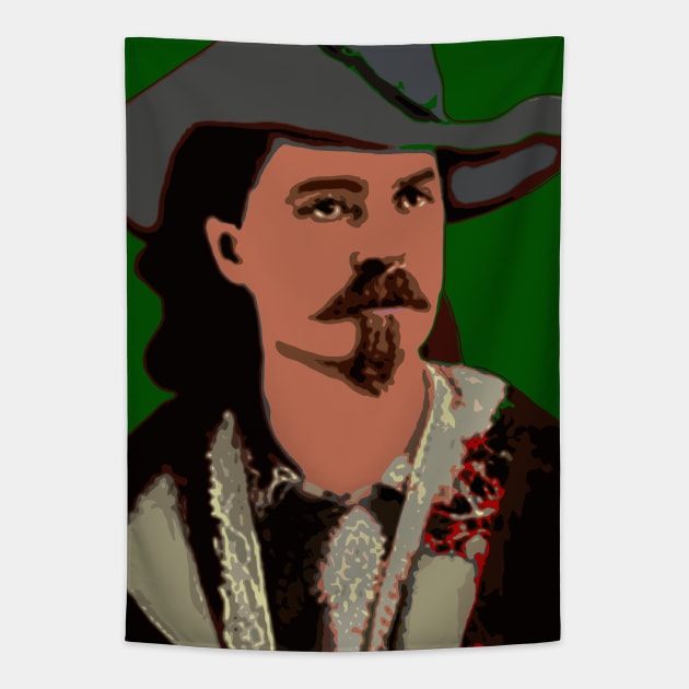 buffalo bill cody Tapestry by oryan80