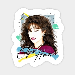 Ofra Haza / Retro 80s Aesthetic Design Magnet