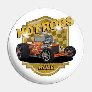 Hot Rods Rule Pin