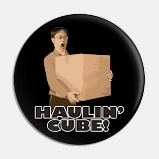 Haulin' cube! Pin