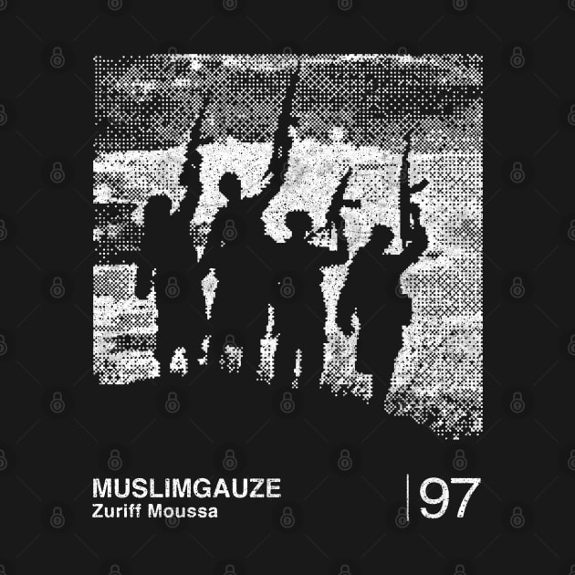 Muslimgauze / Minimalist Graphic Design Fan Artwork by saudade