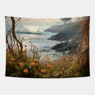 Bluffs Blossom Tendrils Tapestry